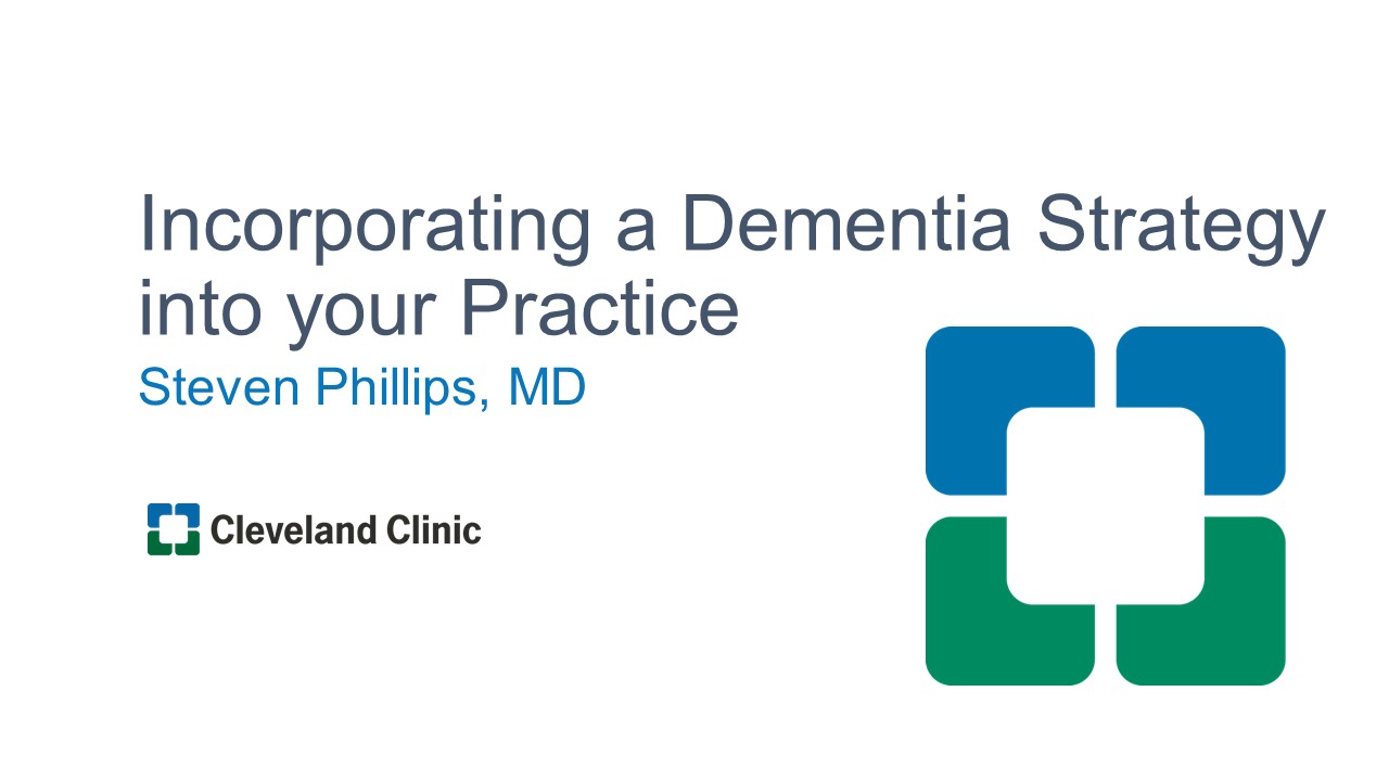 Incorporating a Dementia Strategy