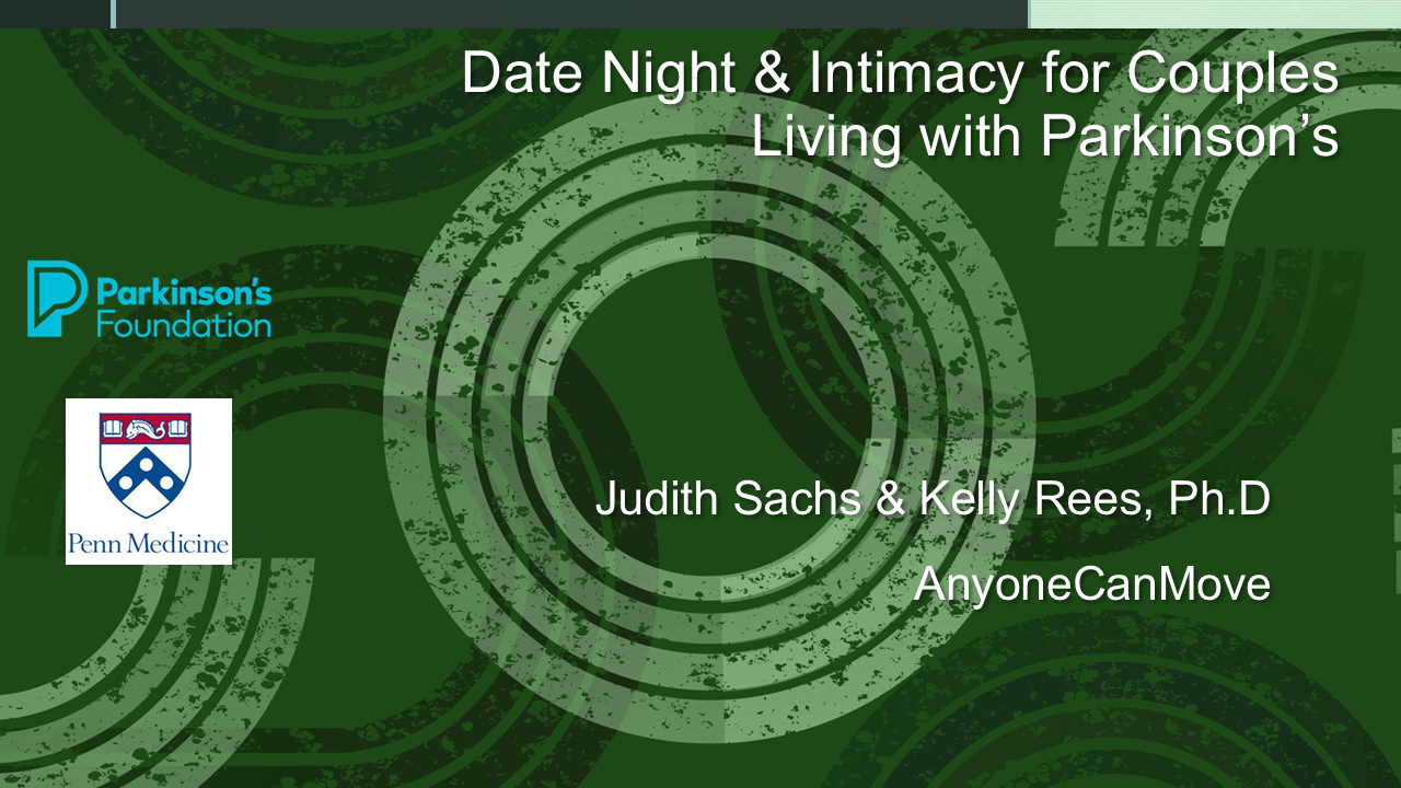 Date Night and Inimacy for Couples Living with Parkinson's
