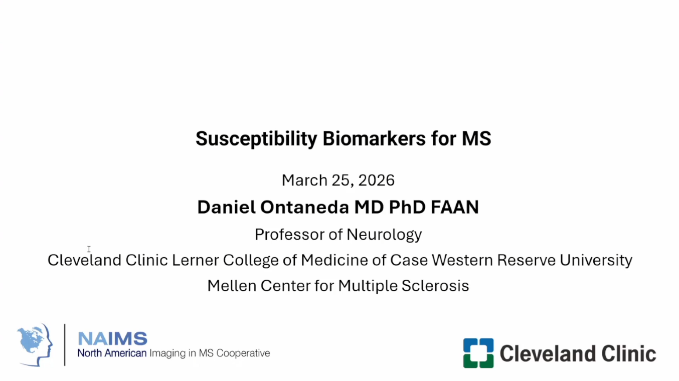 Susceptibility Biomarkers for Multiple Sclerosis