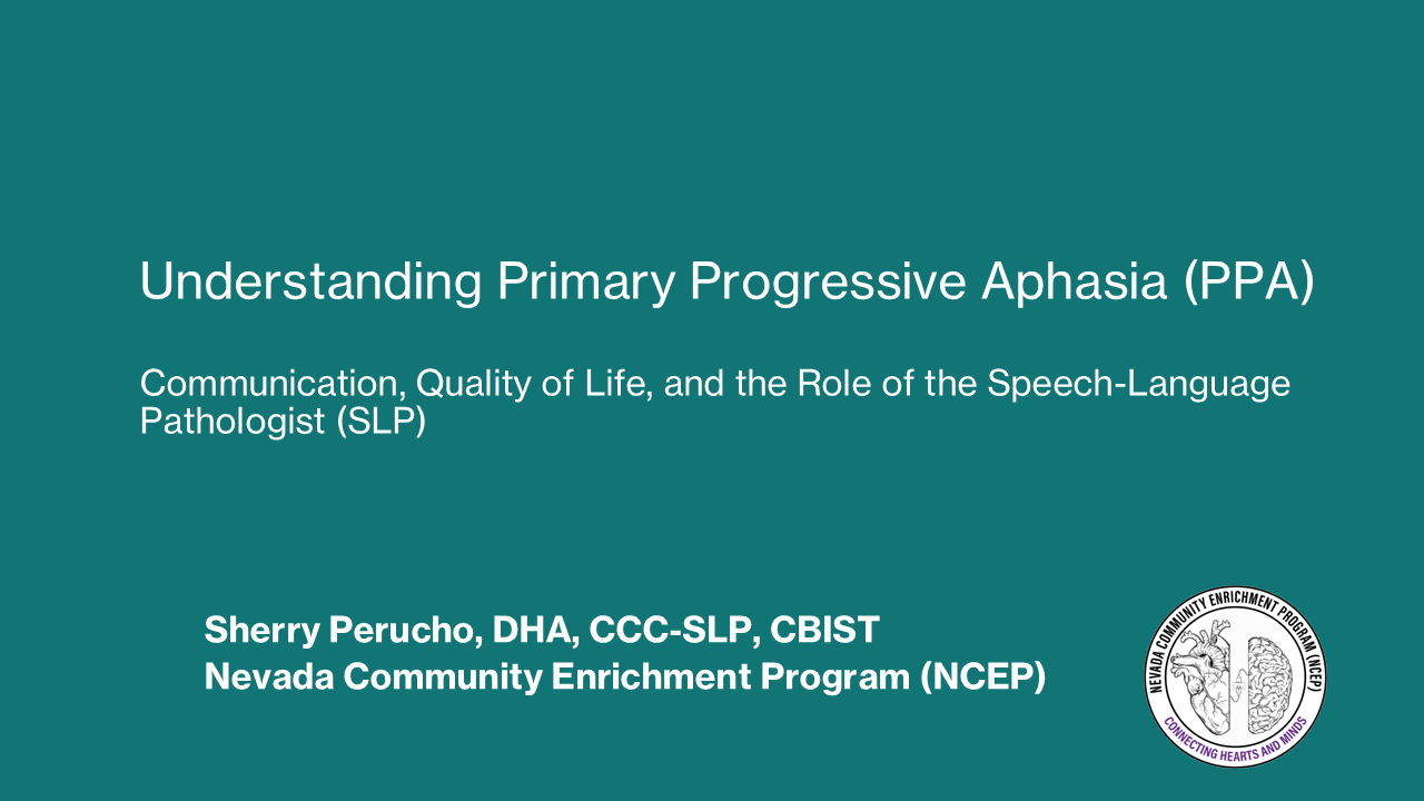 Understanding Primary Progressive Aphasia