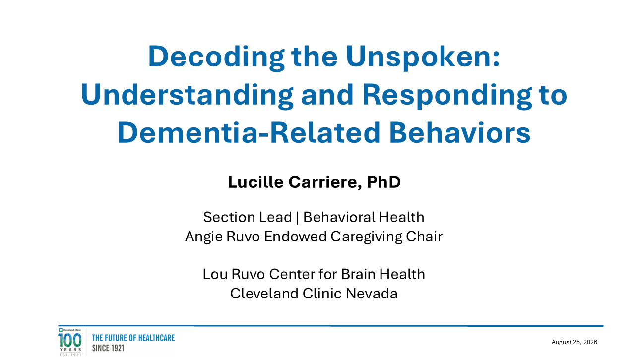 Decoding Dementia Behaviors