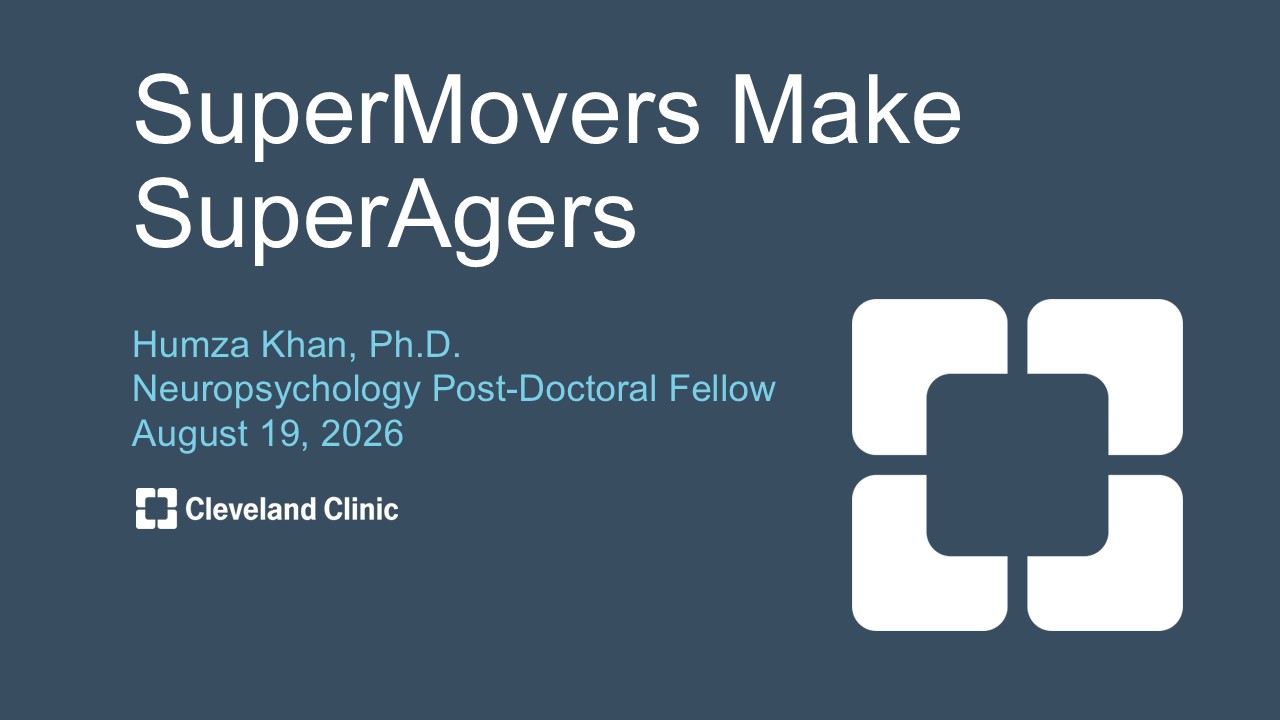 SuperMovers Make SuperAgers